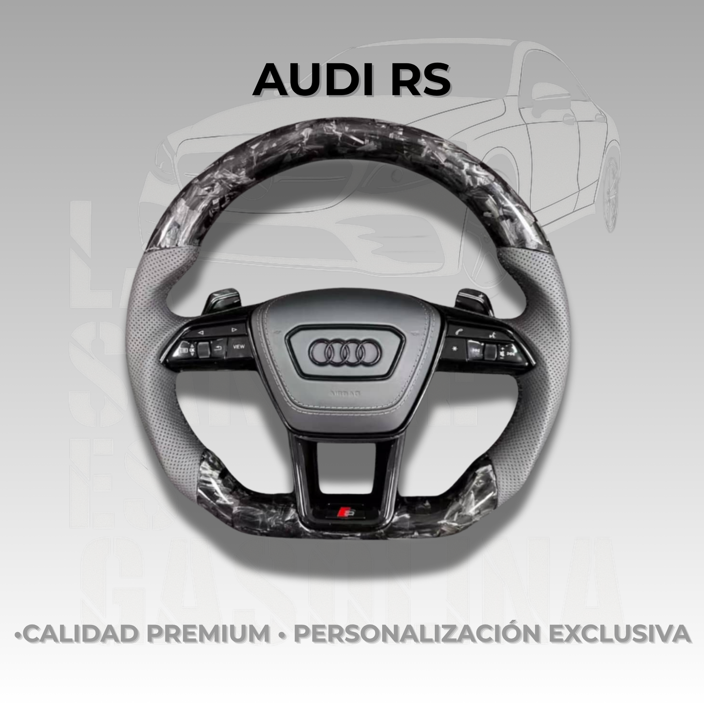 Volante Audi RS Carbon Grey Edition