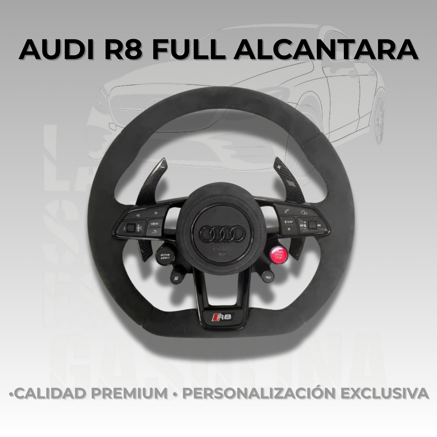 Volante Audi R8 Full Alcantara Edition