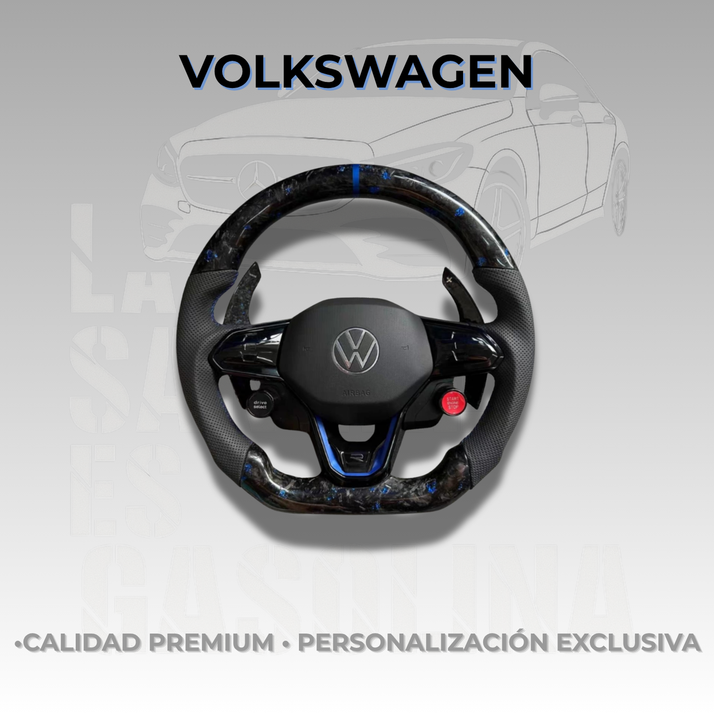 Volante Volkswagen Blue Forged Edition