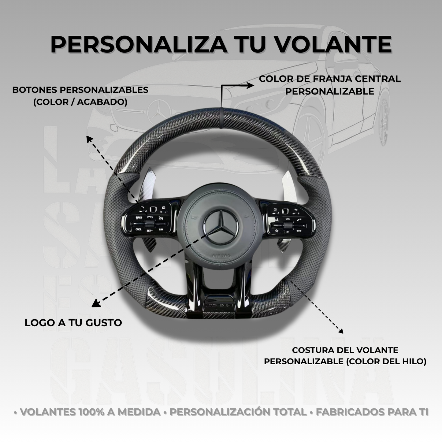 Volante Audi R8 Full Alcantara Edition