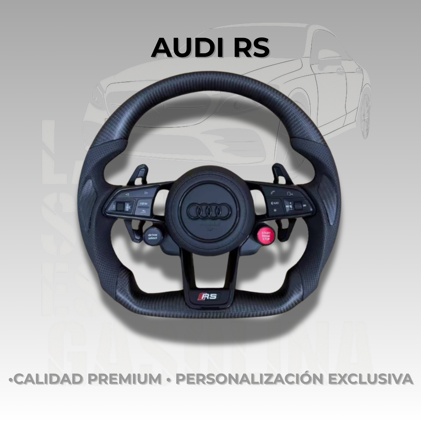 Volante Audi RS Full Black Edition