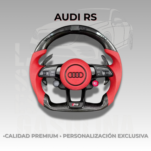 Volante Audi RS Carbon Red Edition LED
