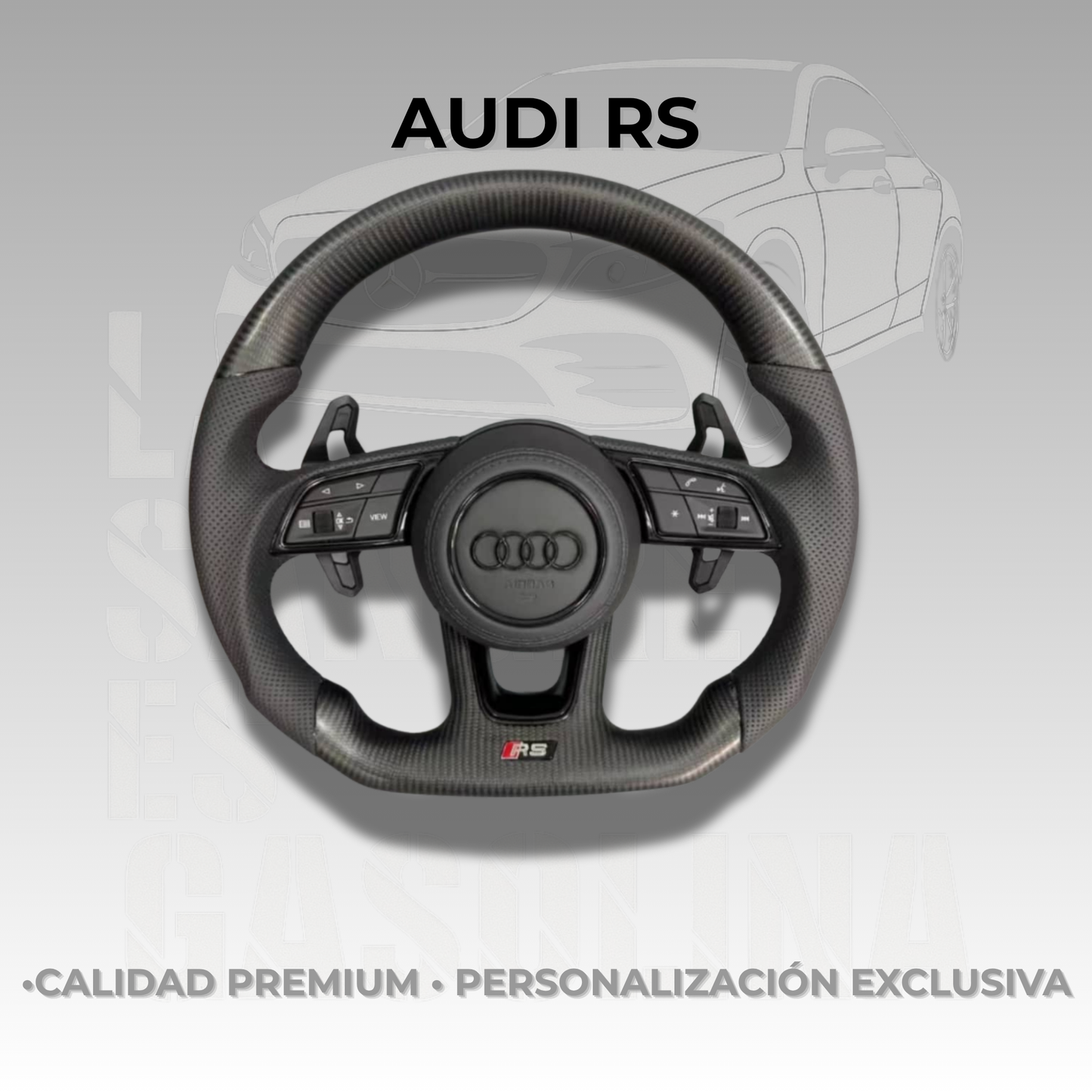 Volante Audi RS Carbon Black Grip Edition