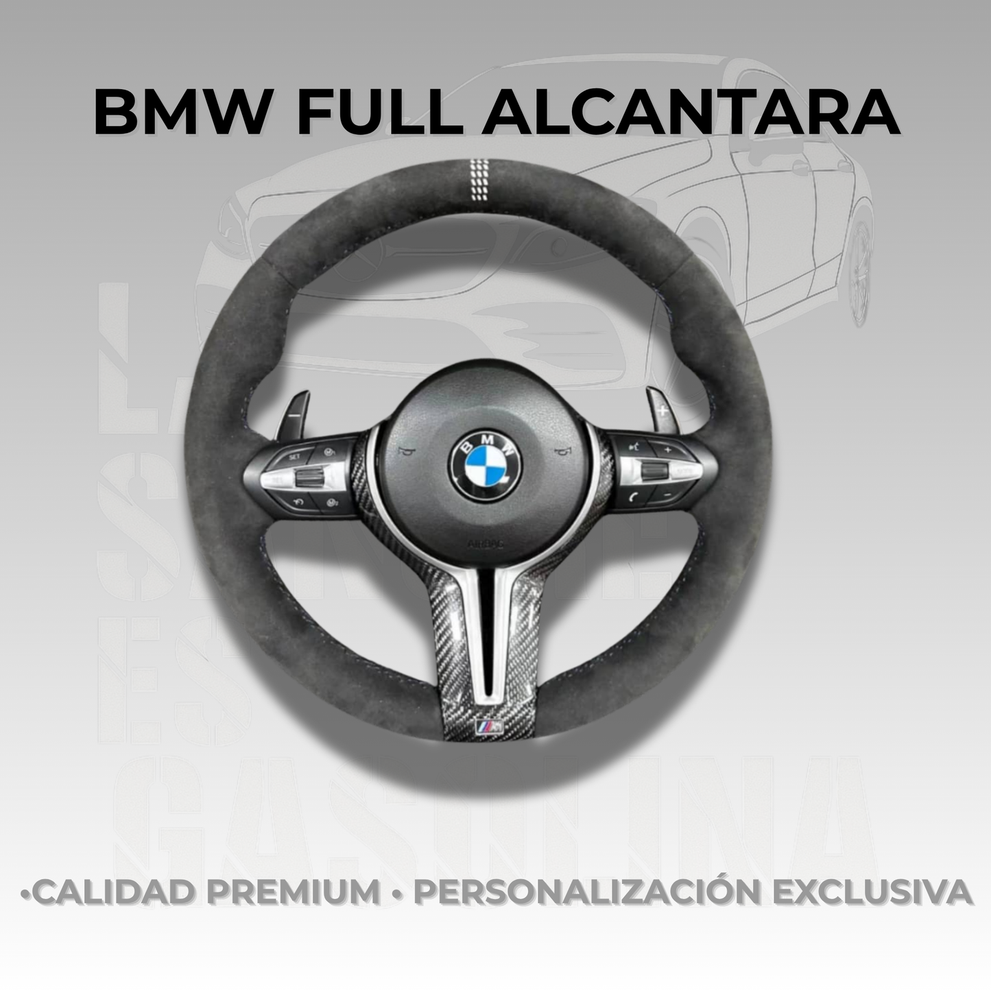 Volante BMW Full Alcántara Edition