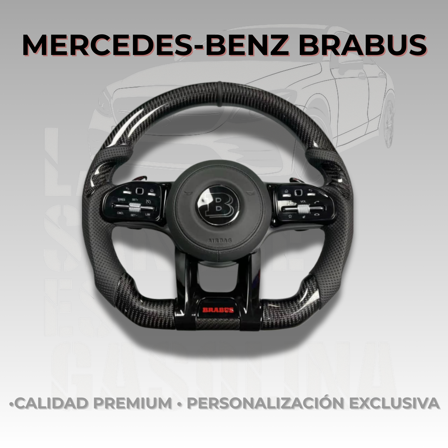 Volante Mercedes-Benz Brabus Full Carbon Edition