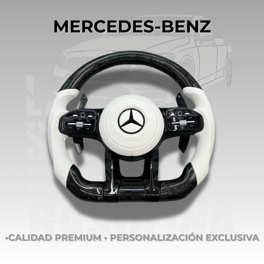 Volante Mercedes-Benz White Carbon Edition