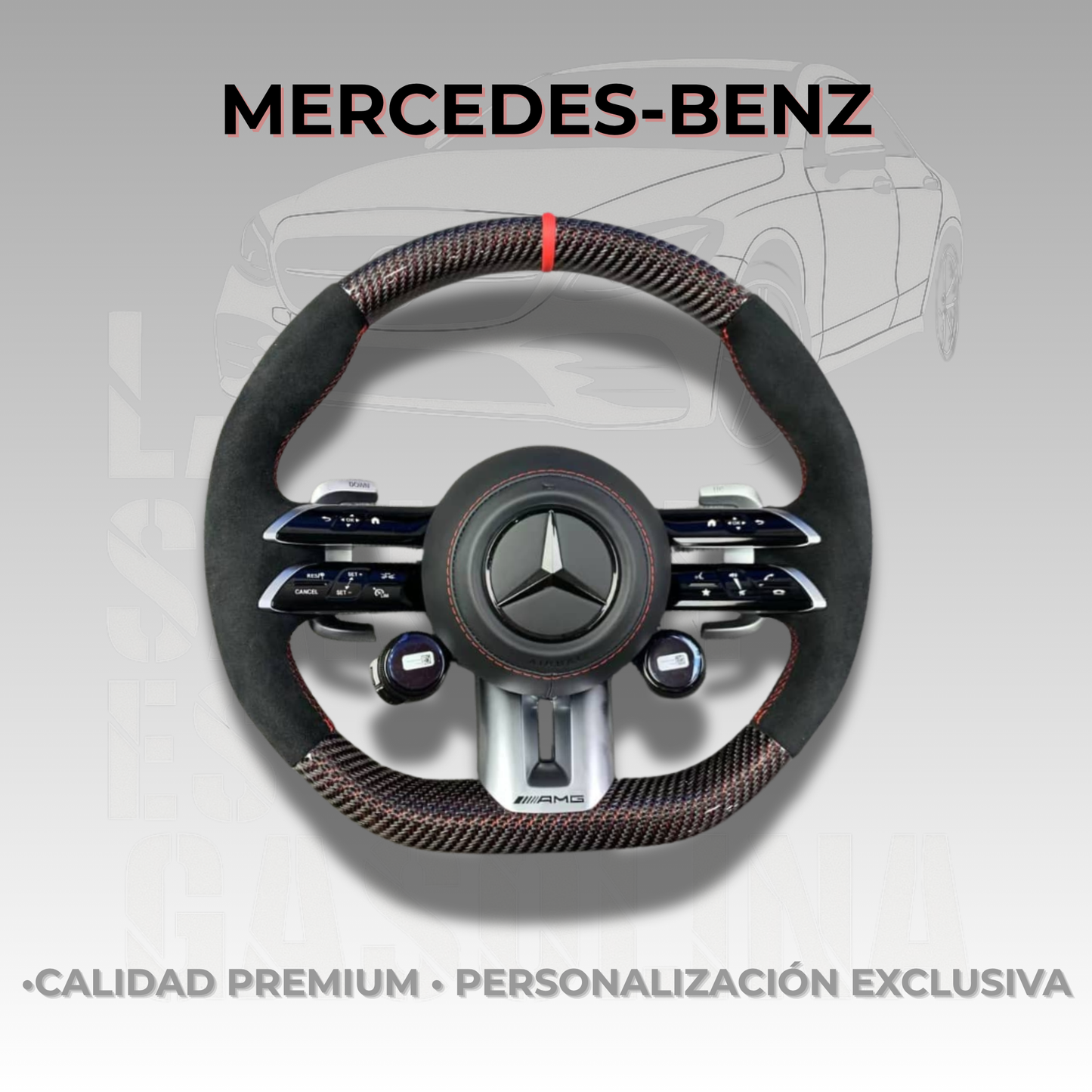 Volante Mercedes-Benz Carbon Red Line Edition