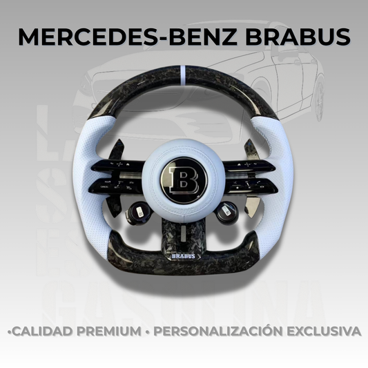 Volante Mercedes-Benz Brabus Carbon Sky Blue Edition