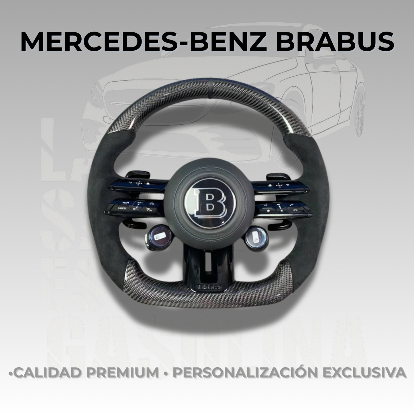 Volante Mercedes-Benz Brabus Carbon Black Edition