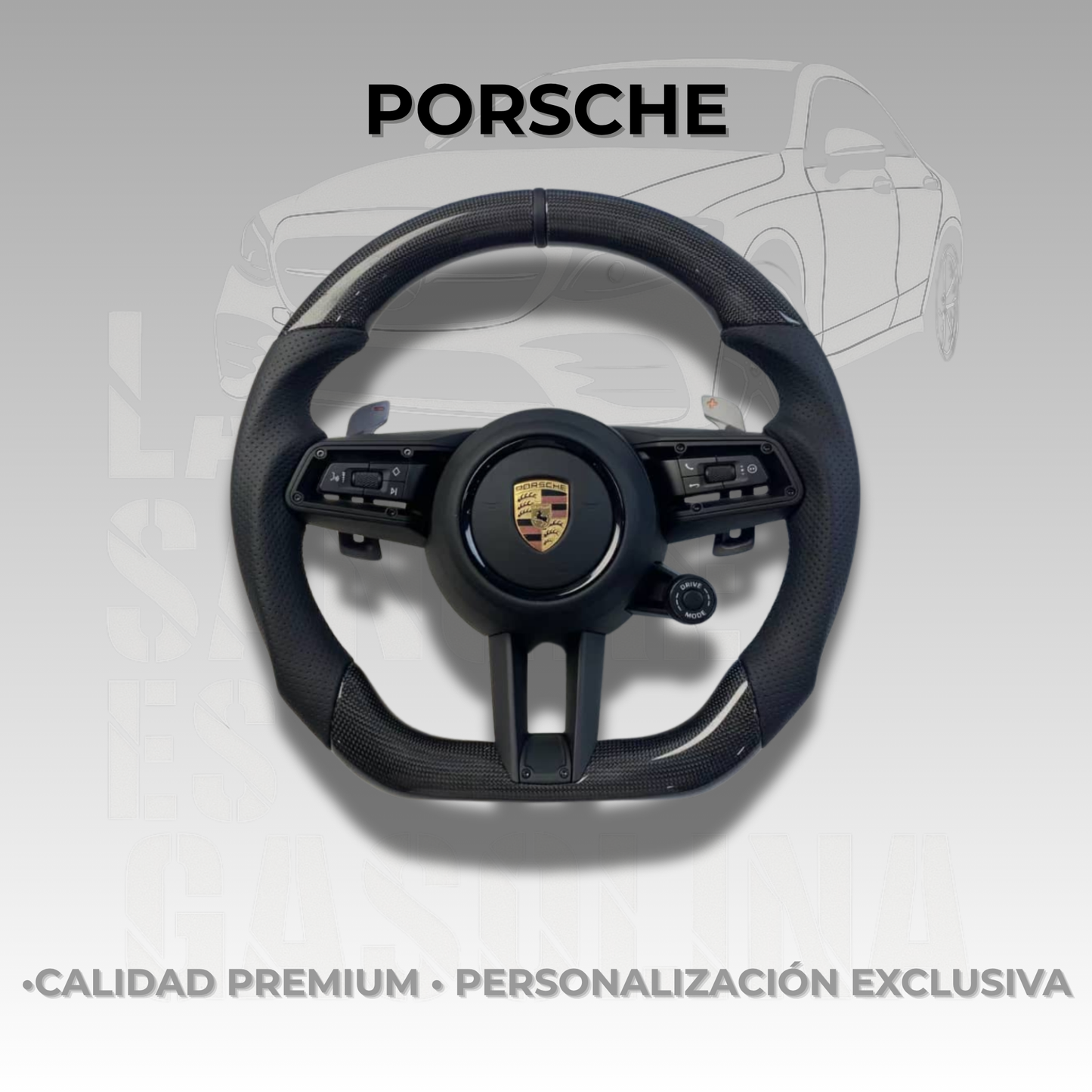 Volante Porsche Carbon Black GT3 Edition
