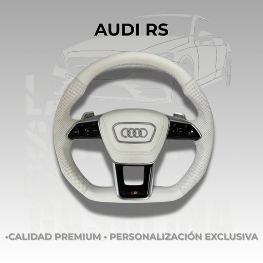 Volante Audi RS White Leather Edition